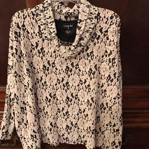 Black and Tan Sweater